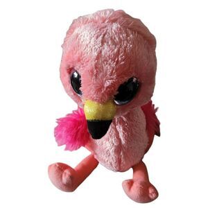 Ty Beanie Boos 6" GILDA Pink Flamingo Plush Stuffed Animal Toy